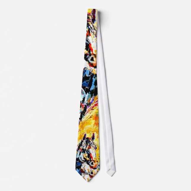 Corbata Pintura del caballo (Anverso)