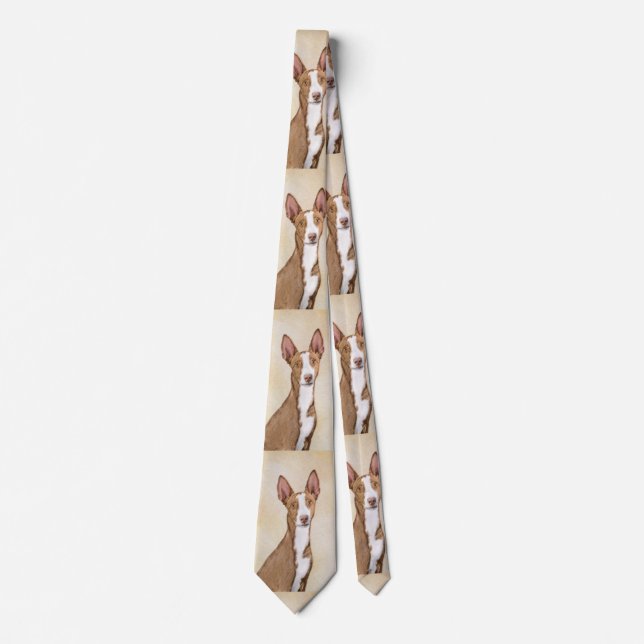 Corbata Pintura enredadera ibicenca - Arte de perro origin (Anverso)