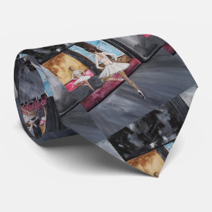 Corbata Pintura Gracia Solitaria de Alfred Fox