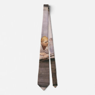 Corbata Piratas vintage Brig Covenant en niebla por NC Wye