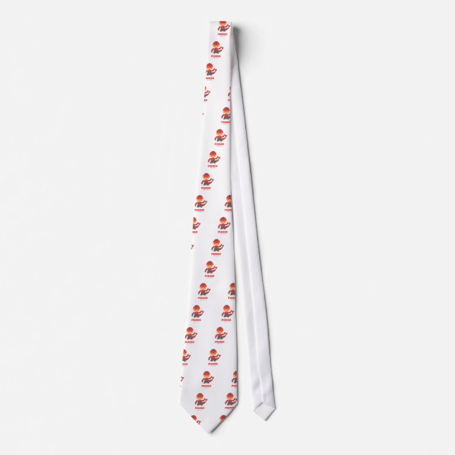 Corbata Pisces Zodiac para los niños (Anverso)