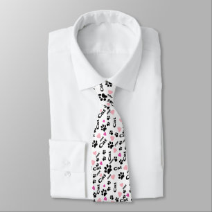 Corbata Pistas de gato