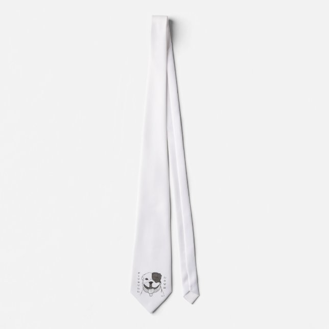 Corbata Pitbull Love Tie (Anverso)