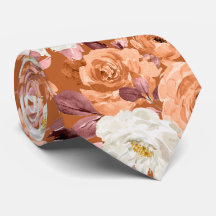 PixDezines Acuarela Rosas Naranja Oxidado Otoño