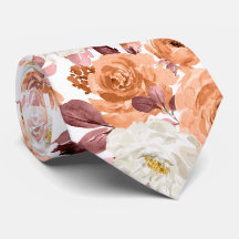 PixDezines Acuarela Rosas Naranja Oxidado Otoño