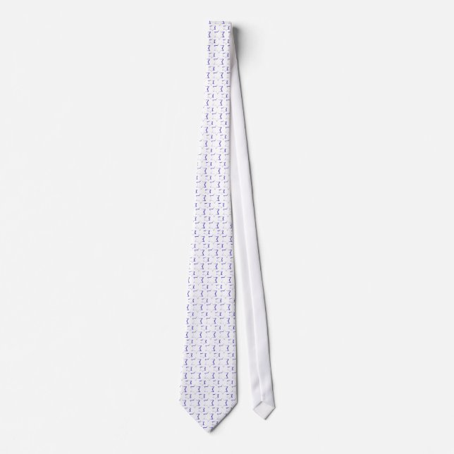 Corbata PixDezines estrella azul real de fondo david/diy (Anverso)