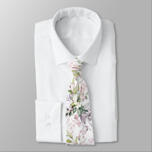 Corbata PixDezines H2 Elegante Rosa Polvo Gum Eucalipto