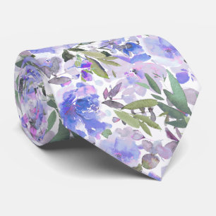 Corbata PixDezines H2 Flores de Verano Colores Brillantes