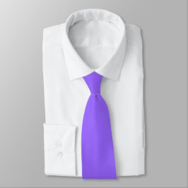 Corbata PixDezines Purpura neón liso, color DIY
