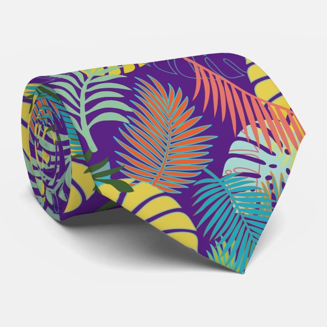 Corbata PixDezines selva/ fondo de bricolaje (Enrollado)