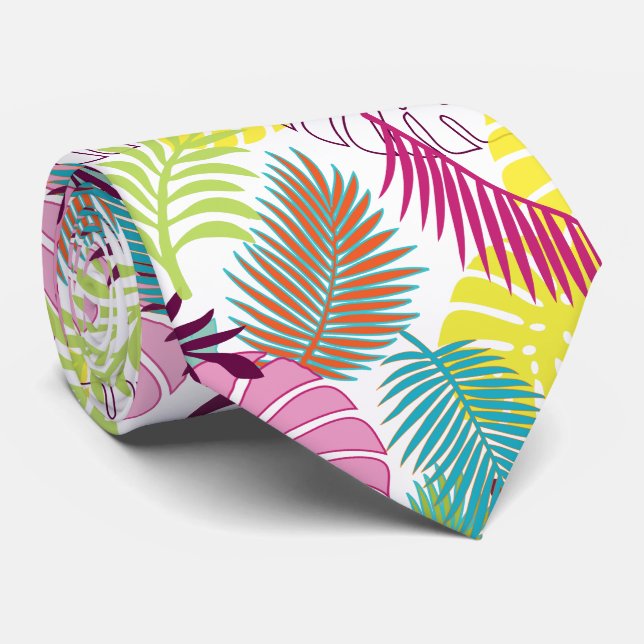 Corbata PixDezines selva/ fondo de bricolaje (Enrollado)