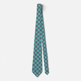 Corbata Pizarra azul y verde
