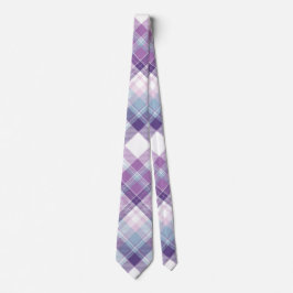 Corbata Placa azul y púrpura