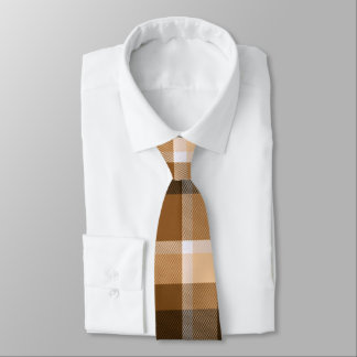 Corbata Placa marrón