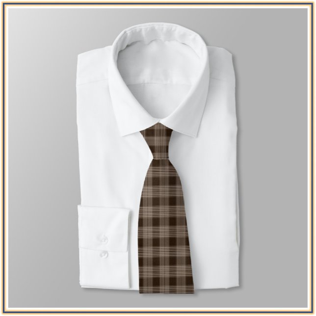 Corbata Placa marrón clásica (Subido por el creador)
