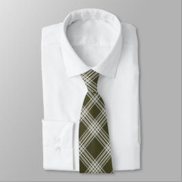 Corbata Placa verde de sabio clásico