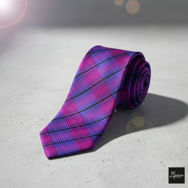 Corbata Plaid Cibernético (Subido por el creador)