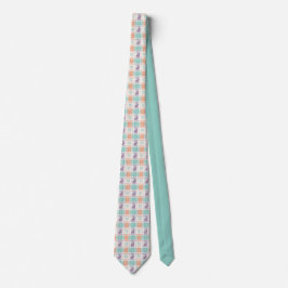 Corbata Plaid de cuadros de Pascua  