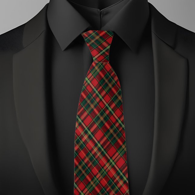 Corbata Plaid de Vacaciones Clásico (Subido por el creador)