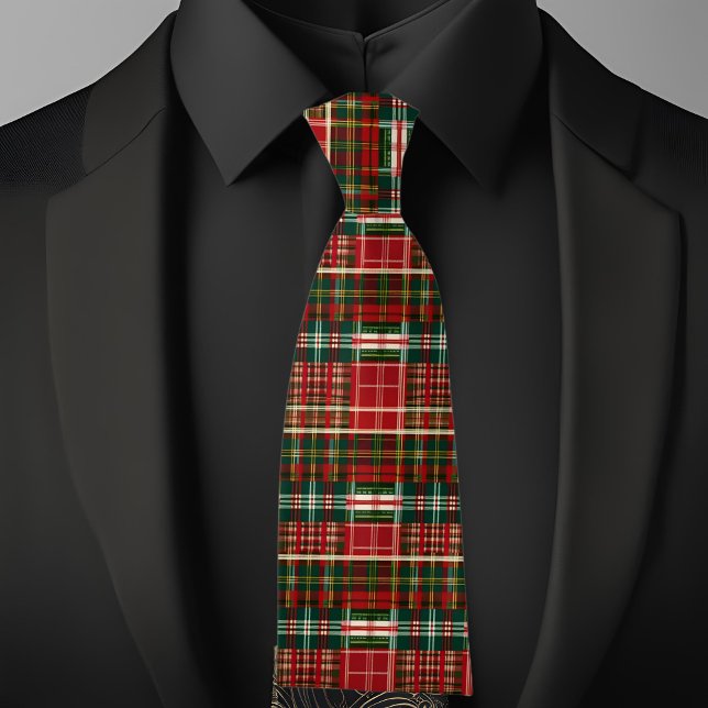 Corbata Plaid de Vacaciones Rústicas (Subido por el creador)
