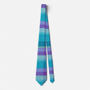 Corbata Plaid Decorativo