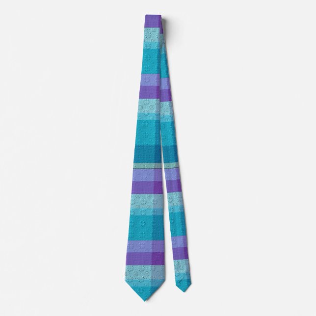 Corbata Plaid Decorativo (Anverso)