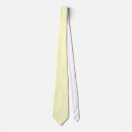 Corbata Plain Cream Tie