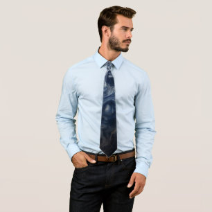 Corbata Planet Jupiter Blues Blue White Juno Cam Swirling