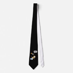 Corbata Planeta Plutón WTF!? Divertido Astronomía Geektolo