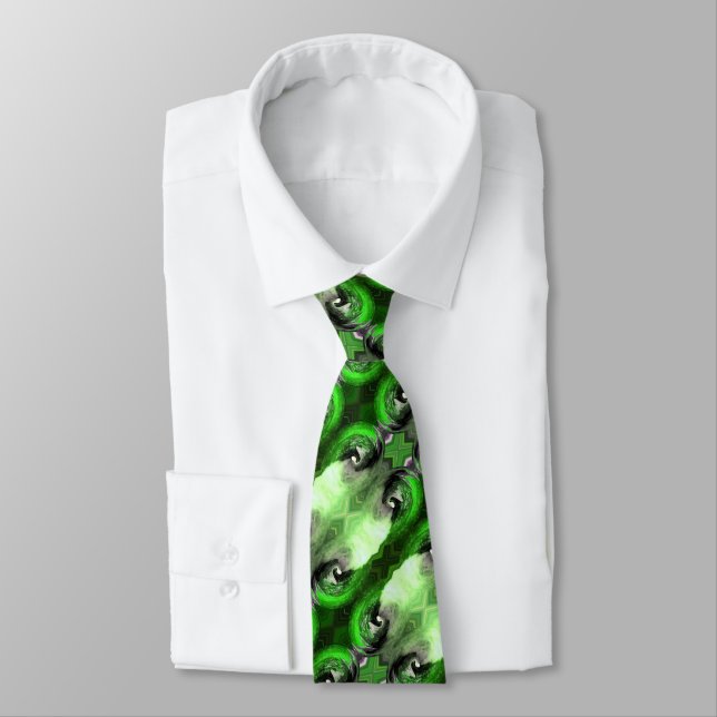 Corbata Planeta verde (Atado)