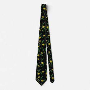 Corbata Plantas, Dandellons Pattern Spring Art