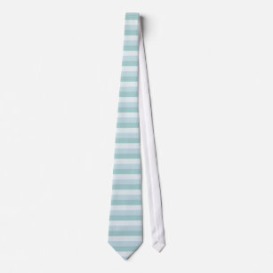 Corbata Plantilla de rayas verdes de color azul trendy pas