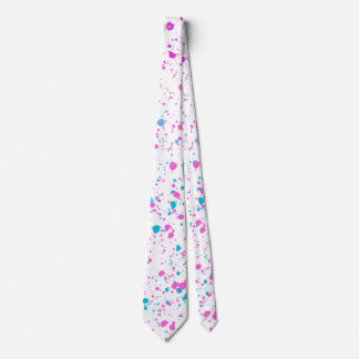 Corbata Plata rosa y Verde azulada