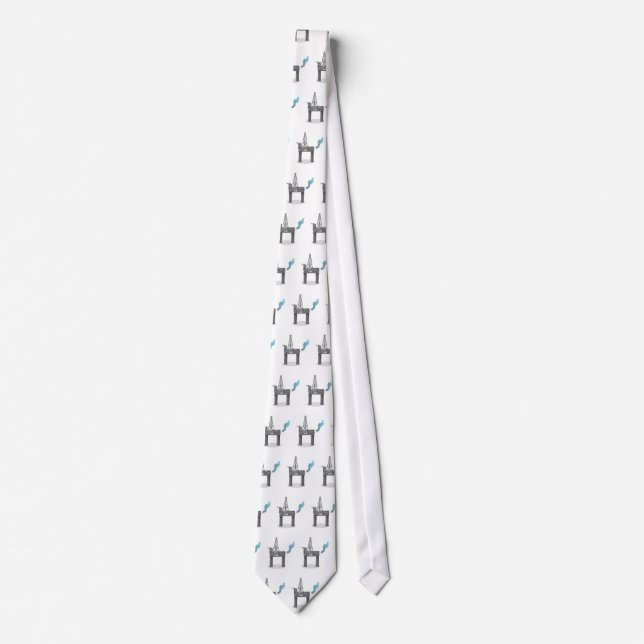 Corbata Plataforma petrolífera (Anverso)