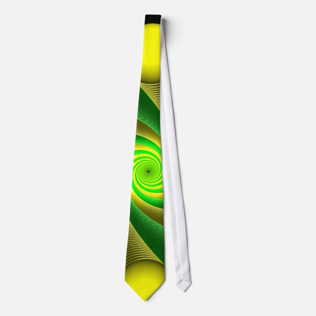 Corbata Plátano y kiwi (Anverso)