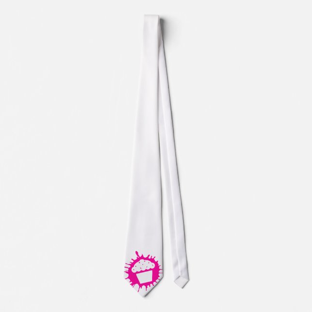 Corbata plática de bizcocho (Anverso)