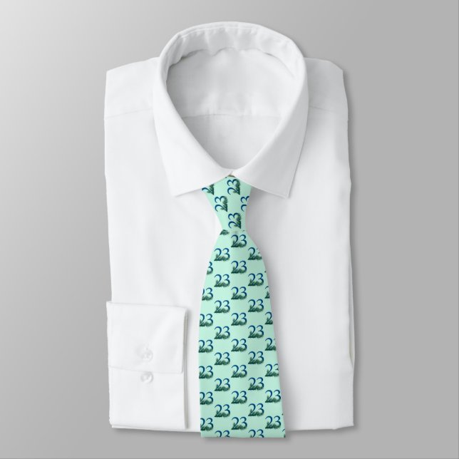 Corbata Plumas de pavo real para cumpleaños o aniversario  (Atado)