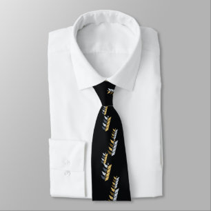Corbata Plumas Nocturnas JRFV