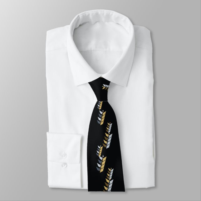 Corbata Plumas Nocturnas JRFV (Atado)