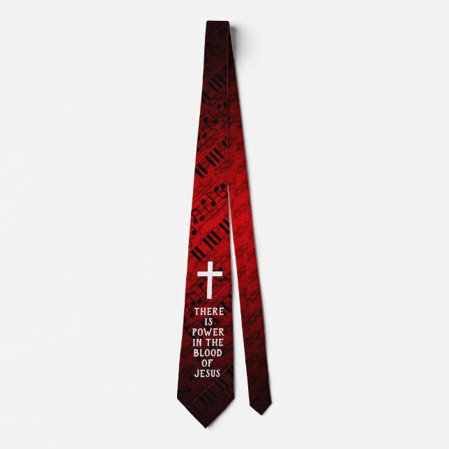 Corbata Poder en la sangre (Anverso)