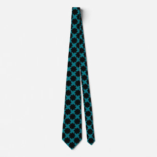 Corbata Poder floral retro