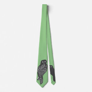 Corbata Poderoso lazo de búho