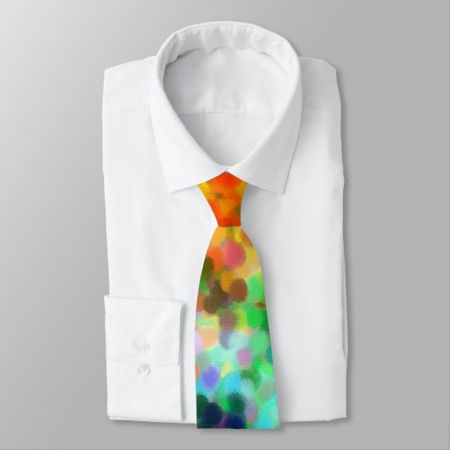 Corbata Pointillism Chakra (Atado)