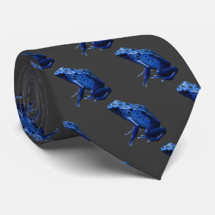 Corbata Poison azul Dart Frog Necs Tie
