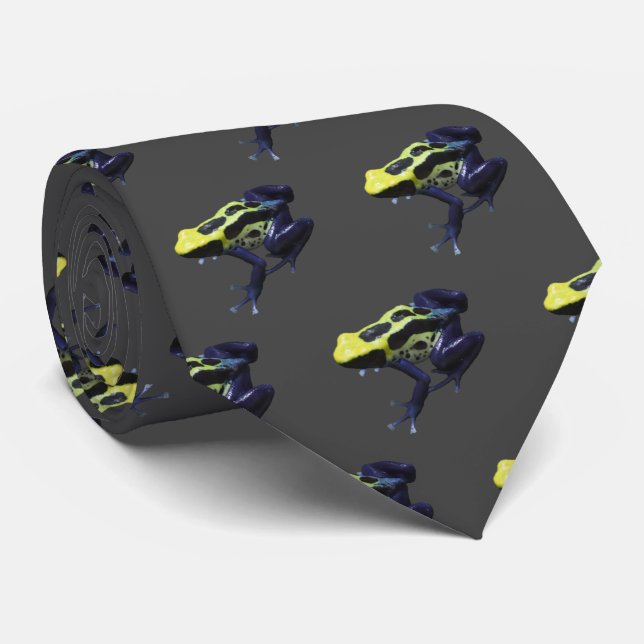 Corbata Poison Dart Frog Necg Tie (Enrollado)