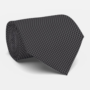 Corbata Polímero negro y gris de la fibra de carbono