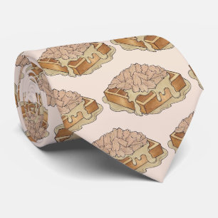 Corbata Pollo y Waffles Pennsylvania Alimentos holandeses 