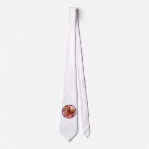 Corbata Pomerania Rojo Blanco & Azul