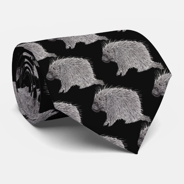 Corbata Porcupina (Enrollado)