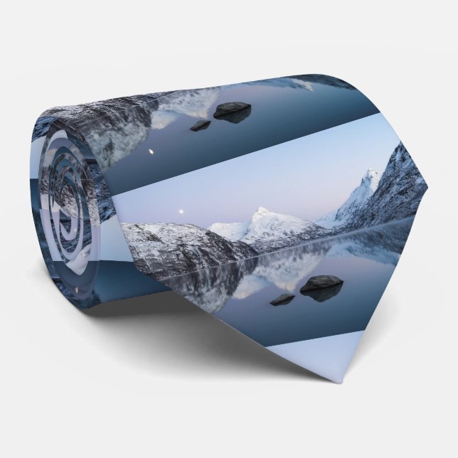 Corbata Portage Lake Twilight (Enrollado)